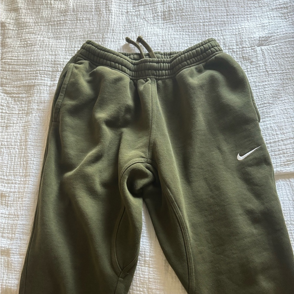 Olive Green Nike Sweatpants